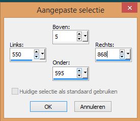 aangepaste selectie 1